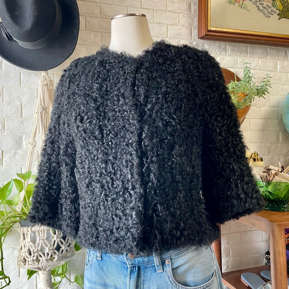 Byte Black Kalgan Fur Jacket
